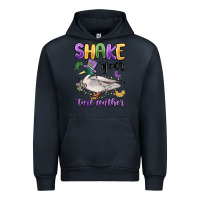 Navy shake your tail feather mardi gras Urban Hoodie - MaliasSmallBusiness
