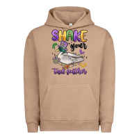 Pigment Burro shake your tail feather mardi gras Urban Hoodie - MaliasSmallBusiness