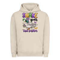 Pigment French Oak shake your tail feather mardi gras Urban Hoodie - MaliasSmallBusiness