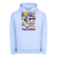 Pigment Grape Ice shake your tail feather mardi gras Urban Hoodie - MaliasSmallBusiness