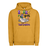 Pigment Peanut Butter shake your tail feather mardi gras Urban Hoodie - MaliasSmallBusiness