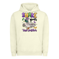Pigment Pistachio shake your tail feather mardi gras Urban Hoodie - MaliasSmallBusiness