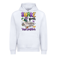 White shake your tail feather mardi gras Urban Hoodie - MaliasSmallBusiness