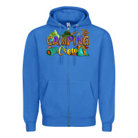 True Royal camping crew Zipper Hoodie - Zillion Design Studio