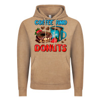 Vintage Coffee coffee and donuts Vintage Hoodie - AdoDesignShop