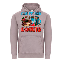 Vintage Zinc coffee and donuts Vintage Hoodie - AdoDesignShop
