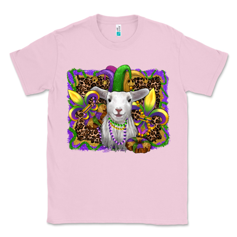 Mardi Gras Baby Sheep King Cake Fleur De Lis Classic Tee by RanaPortraitStore | Teevron