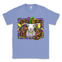 Colony Blue mardi gras baby sheep king cake fleur de lis Classic Tee - RanaPortraitStore