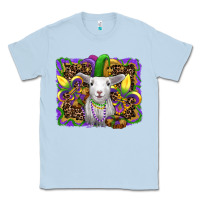Dusty Blue mardi gras baby sheep king cake fleur de lis Classic Tee - RanaPortraitStore