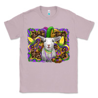 Lilac mardi gras baby sheep king cake fleur de lis Classic Tee - RanaPortraitStore