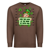 Chestnut may the luck of the irish be with you Premium Sweatshirt - Artiststas