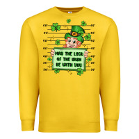 Lemon may the luck of the irish be with you Premium Sweatshirt - Artiststas