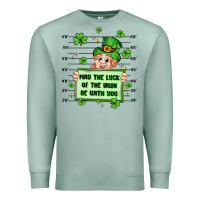 Seafoam may the luck of the irish be with you Premium Sweatshirt - Artiststas