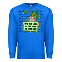 True Royal may the luck of the irish be with you Premium Sweatshirt - Artiststas