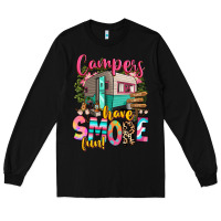 Black campers have smore fun Long Sleeve Tee - RanaPortraitStore