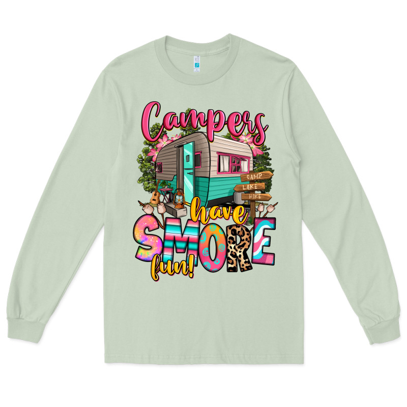 Campers Have Smore Fun Long Sleeve Tee by RanaPortraitStore | Teevron