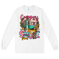 White campers have smore fun Long Sleeve Tee - RanaPortraitStore