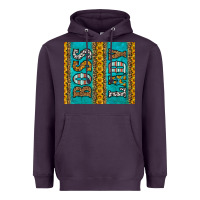 Plum western boss lady Heavyweight Hoodie - HRA Design Shop