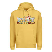 Antique Gold it's okay to be different Premium Hoodie - MaliasSmallBusiness