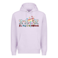 Lilac it's okay to be different Premium Hoodie - MaliasSmallBusiness
