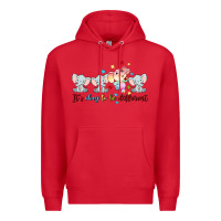 Red it's okay to be different Premium Hoodie - MaliasSmallBusiness