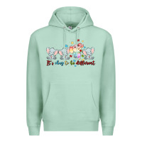 Seafoam it's okay to be different Premium Hoodie - MaliasSmallBusiness