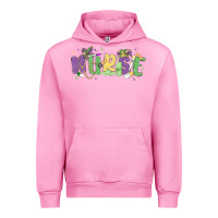 Fuchsia Pink nurse mardi gras Urban Hoodie - MaliasSmallBusiness