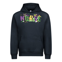 Navy nurse mardi gras Urban Hoodie - MaliasSmallBusiness