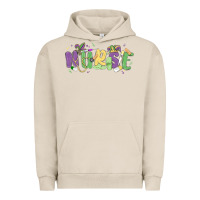 Pigment French Oak nurse mardi gras Urban Hoodie - MaliasSmallBusiness