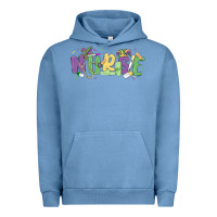 Pigment Pebble Blue nurse mardi gras Urban Hoodie - MaliasSmallBusiness