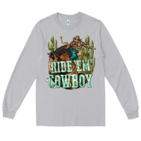 Moon Dust ride em cowboy Long Sleeve Tee - texasbilliewilder