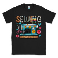 Black sewing life Classic Tee - Zillion Design Studio