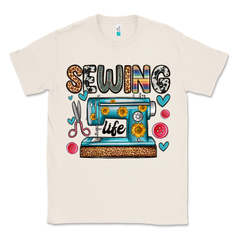 Sewing Life Classic Tee by Zillion Design Studio | Teevron
