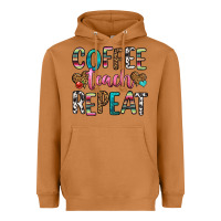 Meerkat coffee teach repeat Heavyweight Hoodie - HRA Design Shop