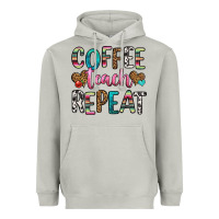 Moon Dust coffee teach repeat Heavyweight Hoodie - HRA Design Shop