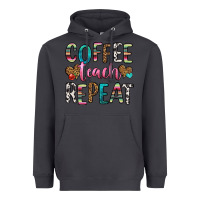 Smoke coffee teach repeat Heavyweight Hoodie - HRA Design Shop