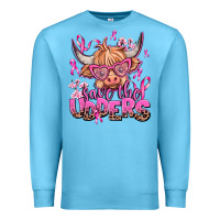 Ocean Blue save the udders Premium Sweatshirt - AdoDesignShop