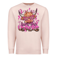 Pale Pink save the udders Premium Sweatshirt - AdoDesignShop