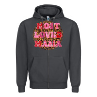 Smoke most loved mama Zipper Hoodie - texasbilliewilder