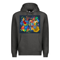 Charcoal Heather autism awareness Premium Hoodie - MaliasSmallBusiness