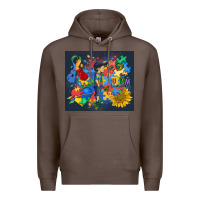 Coffee autism awareness Premium Hoodie - MaliasSmallBusiness