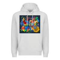 Dove Grey autism awareness Premium Hoodie - MaliasSmallBusiness