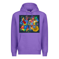Purple autism awareness Premium Hoodie - MaliasSmallBusiness
