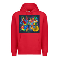 Red autism awareness Premium Hoodie - MaliasSmallBusiness