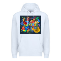 White autism awareness Premium Hoodie - MaliasSmallBusiness