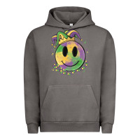 Pigment Tornado smiley face mardi gras Urban Hoodie - MaliasSmallBusiness