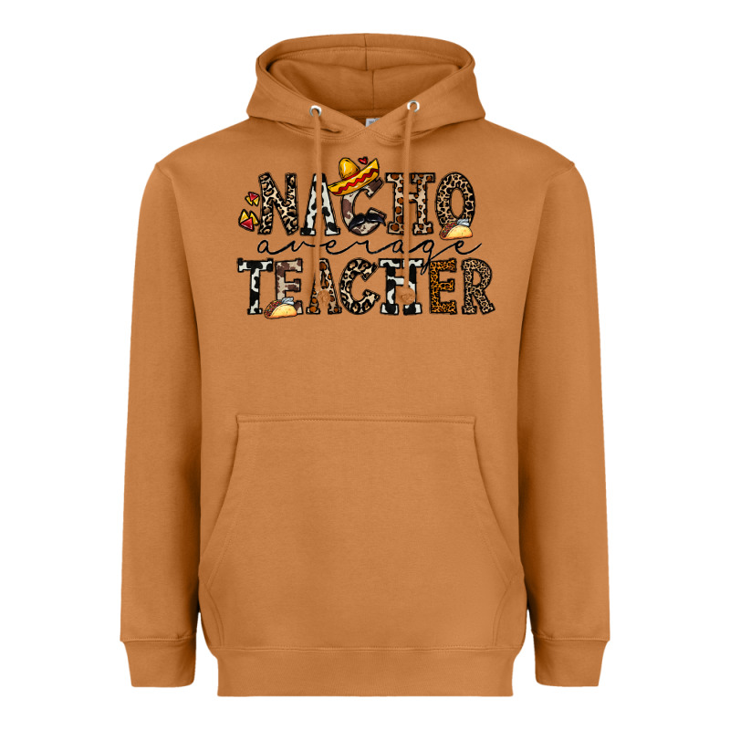 Nacho Averange Teacher Heavyweight Hoodie by CowhideDigitalArt | Teevron