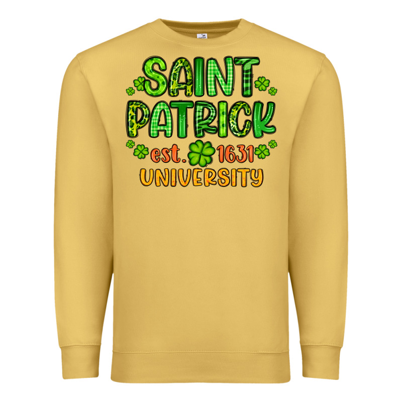 Saint Patrick University Premium Sweatshirt by Artiststas | Teevron