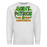Oatmeal Heather saint patrick university Premium Sweatshirt - Artiststas