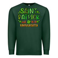 Sports Green saint patrick university Premium Sweatshirt - Artiststas
